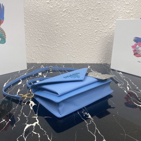 Pra*a saffiano leather mini-bag