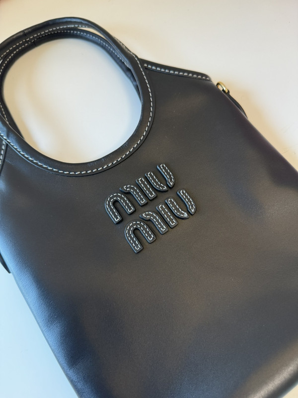 M*um*u ivy leather handbag mini